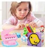 2022 kids Diy Handmade perler beads mini Ironing perler beads 6000 beads pack educational toy For Children