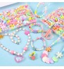 Children Creative DIY beads toy Kids girls handmade art craft educational toys for girl gifts presents