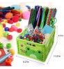 Educational Amazon DIY kids Crafts with Pipe Cleaners DIY Kids Arts Crafts Supplies Kit for Kids Colorful Beads and Pompoms Toy