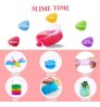 Slime kit for kids DIY Fluffy Slime Kit Crystal Slime Set for Girls Boys Toys Kids Art Craft 24 colors