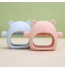 Silicon Teething Mitten Toy Animal Custom Silicone Chewable Toys Cute Bear Silicone Baby Gloves Soothing Teether