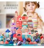 115 pcs assembly creative stacking blocks & model building toys children's educational wooden children other block toys kids