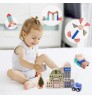 115 pcs assembly creative stacking blocks & model building toys children's educational wooden children other block toys kids