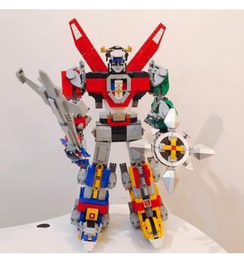 16057 83034 2600pcs/set Compatible 21311 Voltron of The Universe Transformation Model Building Block Bricks DIY Toys