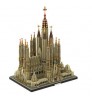 BuildMoc MOC-65795 Sagrada Familia Castle Building Blocks House Kids Toys