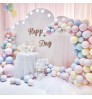 Balloon Party Decoration Macaron Pink Balloon Garland Latex Balloon Set For Kids Birthday Party Decoration