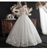 2022 Hot Lace Classic Summer White Luxury Wedding Dress Wedding Bridesmaid Dresses For Women Gowns