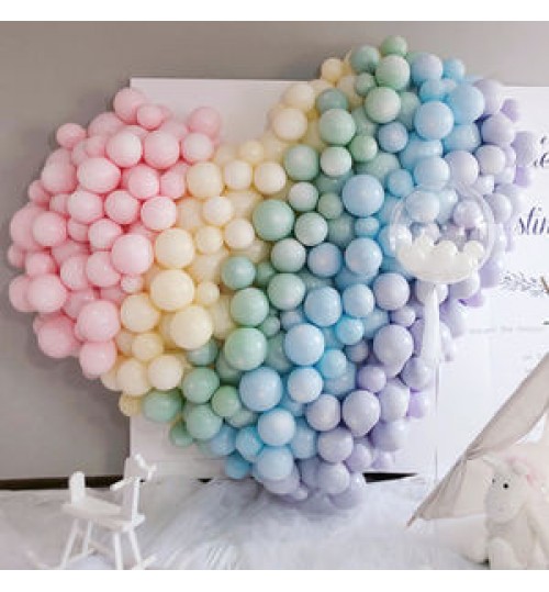 100Pcs Pastel Latex Balloon 10 Inch Assorted Macaron Candy Color Party Balloons Kids Birthday Wedding Baby Shower Party Supplies