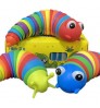 Hot Selling Fidger Slug Anti-stress Decompression Caterpillar Inchworm Articulated Stretch Slug Fidget Toys