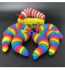 Hot Selling Fidger Slug Anti-stress Decompression Caterpillar Inchworm Articulated Stretch Slug Fidget Toys