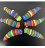 Hot Selling Fidger Slug Anti-stress Decompression Caterpillar Inchworm Articulated Stretch Slug Fidget Toys