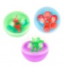 Wholesale 45mm Random Style Round surprise egg toy gashapon plastic small toys capsule for kids