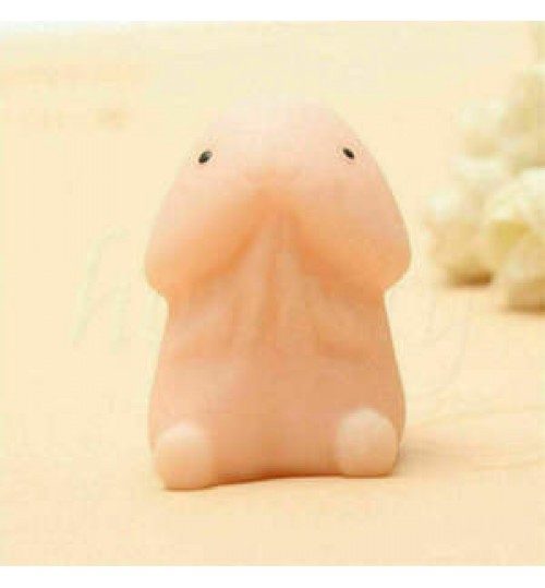 Soft Mochi Dingding Squishy Focus Squeeze Reduced Pressure Abreact Vent Healing Toy Fun Joke Party Gift