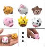 Promotional Gift Plastic Animal Shaped Mixed Mini Cartoon Pull Back Toy Cars For Kids