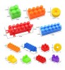 Custom 100-400 Piece Classic Big Building Blocks Boy Kids Toy Bricks Set Brands Bulk Bricks Set