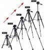 YuSen 3 Way Portable Best Travel Video Camera Photo & Accessories Tripod Laptops Tripod Stand for DSLR Camcorder Shooting