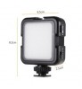 42 LED Rechargeable Fill Lamp 6000k Video Light 5.5W Camera Photography Light Studio Photo Lamp Accessories