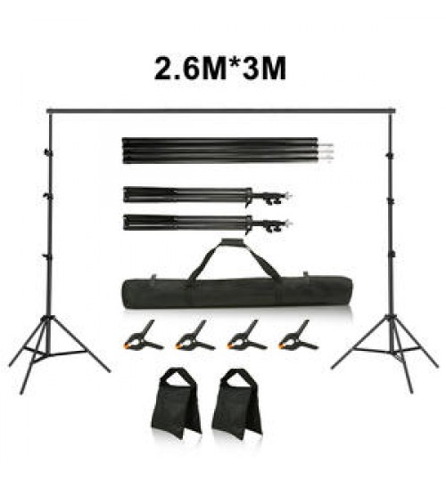 Backdrops Frame Background Stand Support System Photography Studio Background Holder Camera & Photo Accessories + Carry Bag