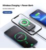 2022 New Magnetic Wireless Power Bank Mobile Phone Fast Charger For iPhone 13 12 11 Pro Max Magsafing External Battery 10000mah