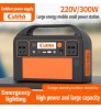 Outdoor power supply 110v220v small high power 300w outdoor camping mobile power supply 90000mah factory wholesale