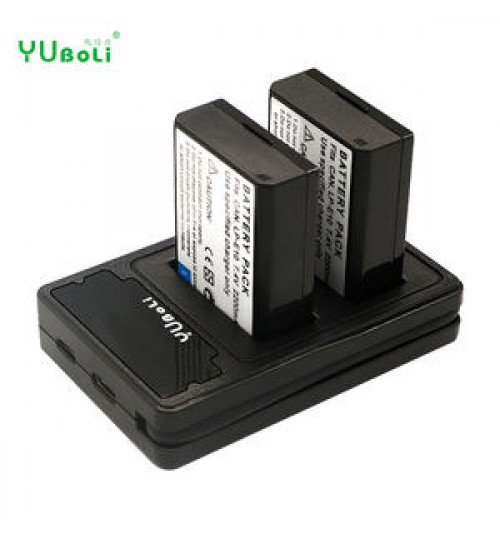 LP-E10 LPE10 LP E10 LP-E10 battery LCD dual charger type C port For Canon EOS 1100D 1200D 1300D Rebel T3 T5 T6 KISS X50 X70 L10