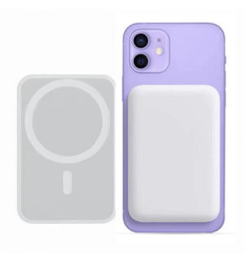 10000mah Wireless Charging Magafes Charger Battery Pack Mag Safe Magnetic Battery Case Power Bank For Iphone 11,12