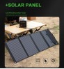 500W outdoor portable mobile vehicle-mounted solar energy storage charger batter emergency backup high-power mobile power supply