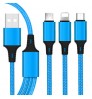 3 In 1 Usb C Cable Phone Commonly Used Accessories Parts Usb Cable For Iphone Cable