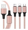 3 In 1 Usb C Cable Phone Commonly Used Accessories Parts Usb Cable For Iphone Cable