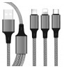 3 In 1 Usb C Cable Phone Commonly Used Accessories Parts Usb Cable For Iphone Cable