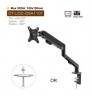 Charmount Laptop and Monitor Arm Mount Dual Monitor Arm Mount Computer Monitor Arm Support Desk Mount Stand