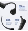 Earphone Headphone Open Air Neckband Bone Conduction Earphone Bluetooth Wireless Ear Free IPX6 Waterproof Headphone AK-Pro9