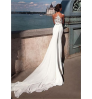 Hao Baby 2022 Summer New Explosion Models Clothes Lace See-through Women Marrage Wedding Dress