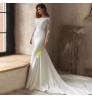 New Arrival Long Sleeves Bridal Gowns Mermaid Wedding Dress