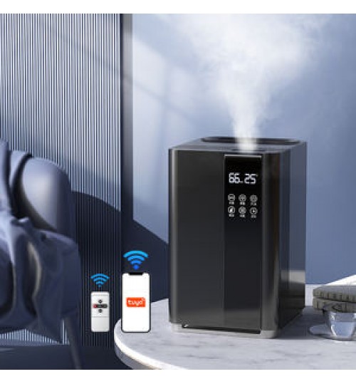 Air Room Steam Humidifiers RUNAL UV Digital Control LED Screen Home Room UVC Cold Hot H2O Heated Steam Cool And Warm Mist Ultrasonic Air Humidifiers