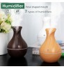 Free Sample vase Mini Usb Car Humidifier 7 Colorful Night Light Air Purifier Steam Humidifier air conditioning appliances