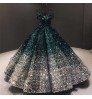 Bridal Wedding Dress gowns de mujer vestidos de novia de gala con brillo women gowns luxurious puffy dress