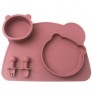 Baby Self Eating Bear Suction Infant Tableware Feeding Dining Appliance Dishes Set