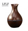 Home appliances stocks Portable Fragrance Real Wooden Bamboo And Glass air humidifier 130ml Wood Grain Mini humidifiers