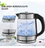 Home Appliance 1.7L 304 Stainless steel glass electric kettle