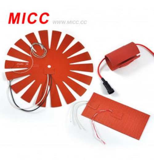 MICC customized high quality silicone heater pad /rubber heater