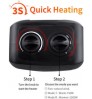 1500w Mini Rechargeable Portable Electric Space Heater For Home