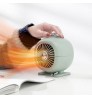 New Design electric air 400W bathroom desktop PTC foot heater Home and office portable personal table mini fan camping heater