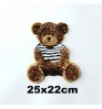 Garment Accessories Wholesale Letter Gift Patches Bear Combination Towel Stickers Embroidered Patches Chenille Fabric Garment Accessories