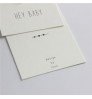 Garment & Processing Accessories Beige Ivory Card Tag Customized High-end Clothing Listing Printing Women's Special Papergarmen