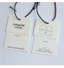 Garment & Processing Accessories Beige Ivory Card Tag Customized High-end Clothing Listing Printing Women's Special Papergarmen