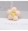 4.5CM Knitting Wool Flower Fake Flowers For DIY Hair Accessories Shoes Garment & Processing Accessories