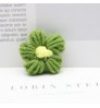 4.5CM Knitting Wool Flower Fake Flowers For DIY Hair Accessories Shoes Garment & Processing Accessories