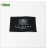 Free sample garment & processing accessories private clothing brand name logo damask woven tag garment labels