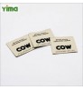 Free sample garment & processing accessories private clothing brand name logo damask woven tag garment labels